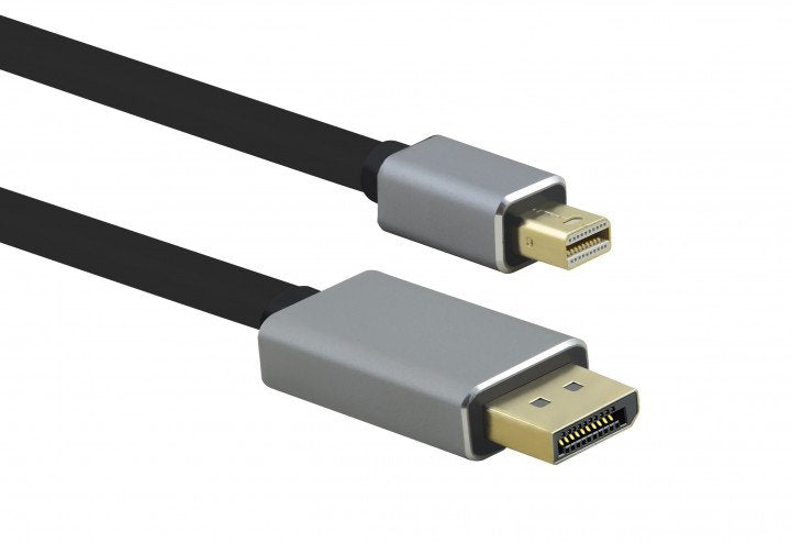 EAN 4005938884735 - Helos 288473 adaptador de cable de vídeo 2 m Mini DisplayPort DisplayPort Negro imagen 1