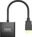 EAN 4979146000006 - Vision TC-HDMIVGA/BL adaptador de cable de vídeo 0,23 m HDMI tipo A (Estándar) VGA (D-Sub) Negro imagen 4