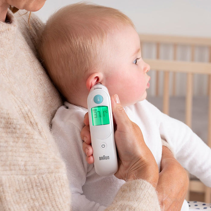 EAN 4022167652300 - Braun ThermoScan 6 Termómetro de contacto Blanco Oído Botones imagen 5