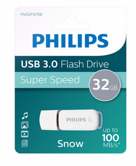 EAN 8719274668176 - Philips FM32FD75B unidad flash USB 32 GB USB tipo A 3.2 Gen 1 (3.1 Gen 1) Blanco imagen 2