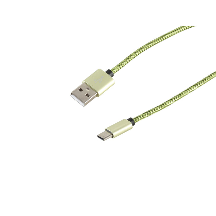 EAN 4017538103581 - S/CONN 14-50119 cable USB USB 2.0 0,9 m USB A USB C Verde imagen 1