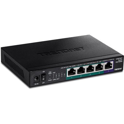 EAN 0710931162127 - Trendnet TPE-TG350 switch No administrado 2.5G Ethernet (100/1000/2500) Energía sobre Ethernet (PoE) Negr imagen 1