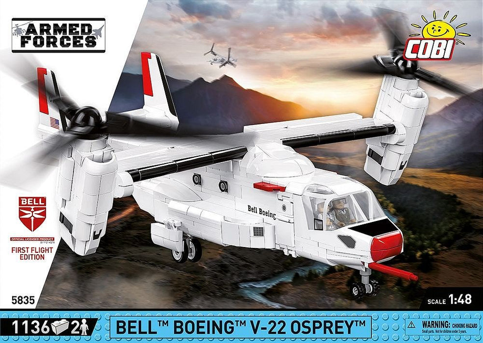 EAN 5902251058357 - COBI Bell-Boeing V-22 Osprey First Flight Edition imagen 8