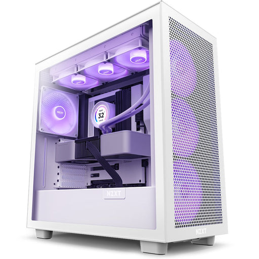 EAN 5056547203546 - NZXT H7 Flow RGB Midi Tower Blanco imagen 1