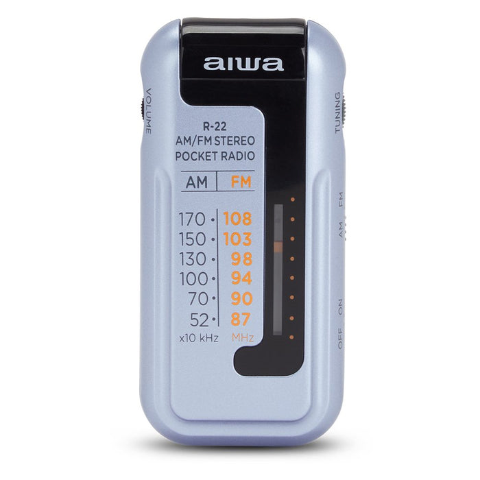 EAN 8435256897838 - Aiwa R-22SL radio Portátil Analógica Plata imagen 1
