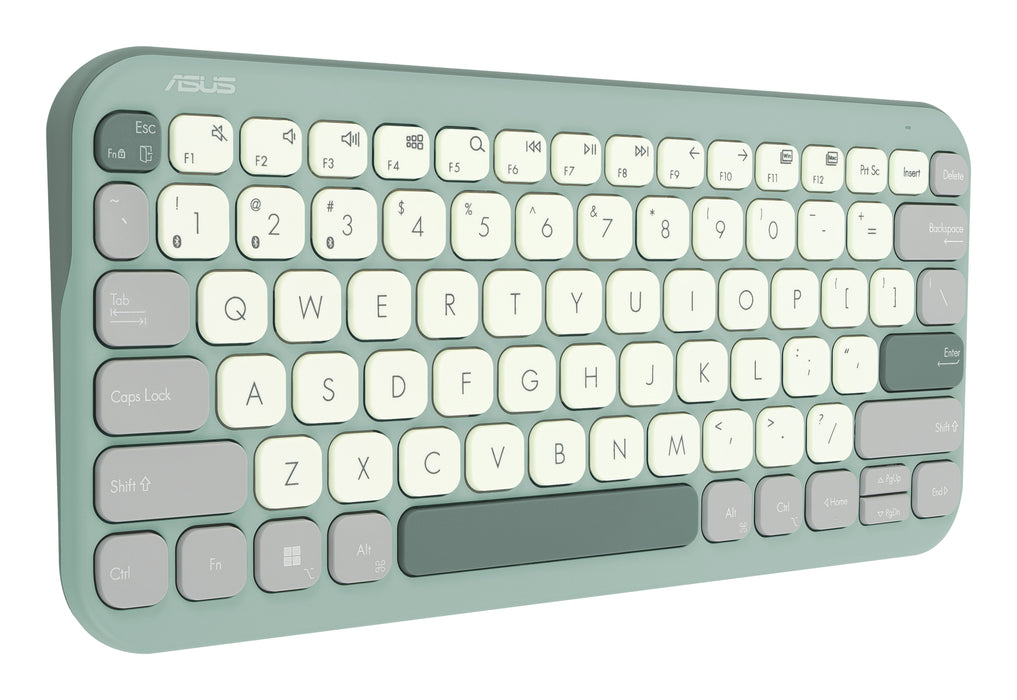 EAN 4711387166178 - ASUS KW100 KEYBOARD/GN/UI/80 teclado Hogar Bluetooth Verde, Latte imagen 7