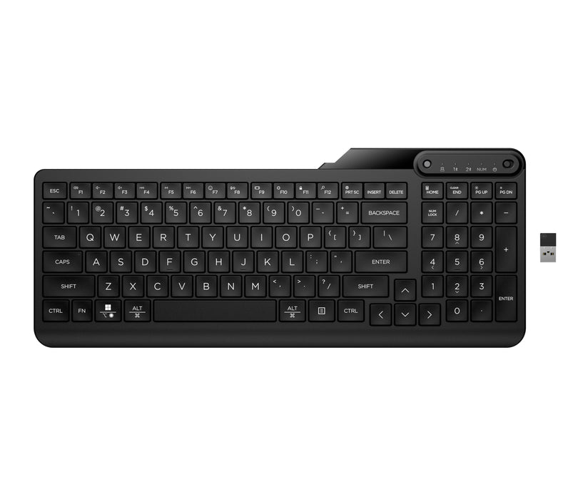EAN 0197192767733 - HP 475 Dual-Mode Wireless Keyboard teclado Universal RF Wireless + Bluetooth Negro imagen 1