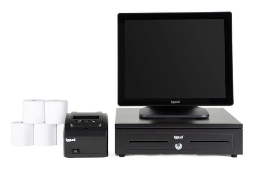 EAN 2520022418037 - iggual IGG319628pack N100 Todo-en-Uno 43,2 cm (17") 1280 x 1024 Pixeles Pantalla táctil Negro imagen 1