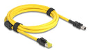 EAN 4043619812516 - DeLOCK 81251 cable de red Negro, Amarillo 2 m Cat6 imagen 1