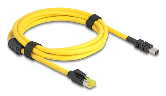 EAN 4043619812516 - DeLOCK 81251 cable de red Negro, Amarillo 2 m Cat6 imagen 1