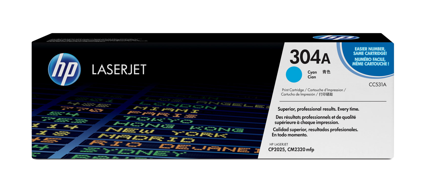 EAN 0883585301508 - HP 304A Cyan Original LaserJet Toner Cartridge cartucho de tóner 1 pieza(s) imagen 1