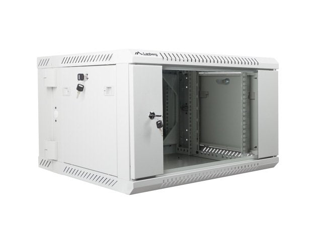 EAN 5901969403916 - Lanberg WF02-6606-10S armario rack 6U Bastidor de pared Gris imagen 5