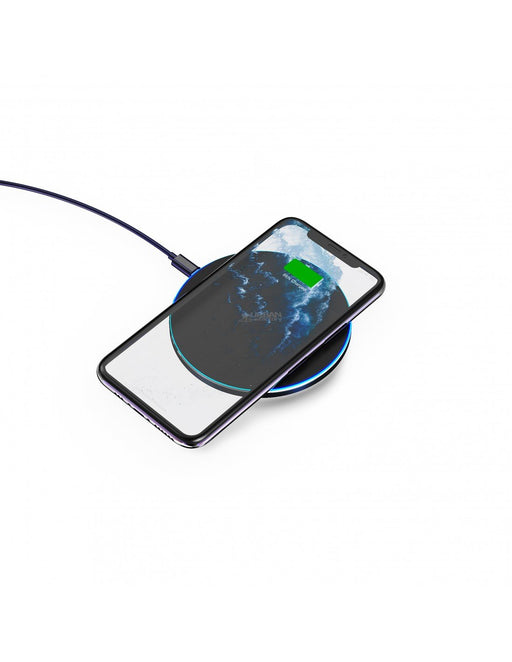 EAN 3760170880792 - Urban Factory Powee Smartphone Negro, Azul USB Cargador inalámbrico Interior imagen 1