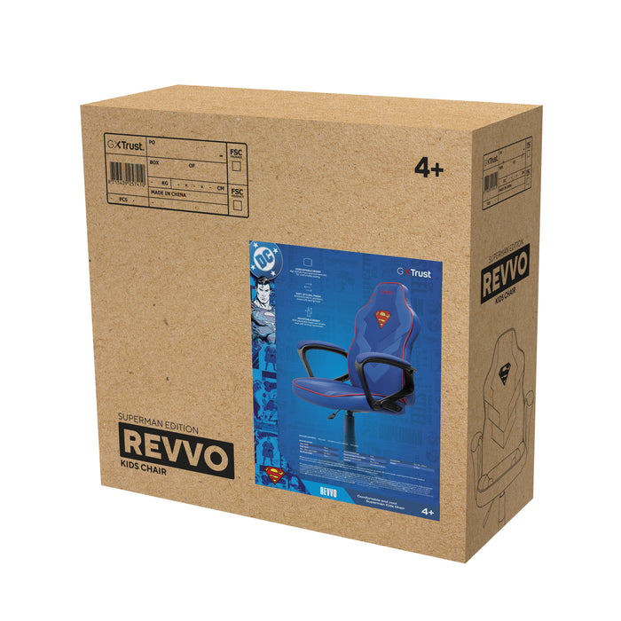 EAN 8713439257410 - Trust GXT 703SM Revvo Silla para videojuegos universal Azul, Rojo imagen 5