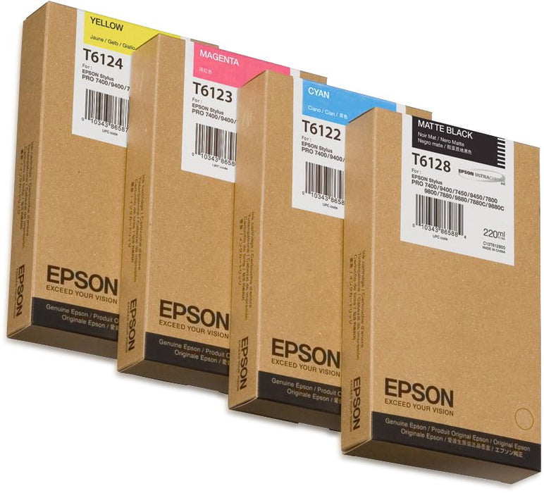 EAN 0010343865860 - Epson T6123 cartucho de tinta 1 pieza(s) Original imagen 1