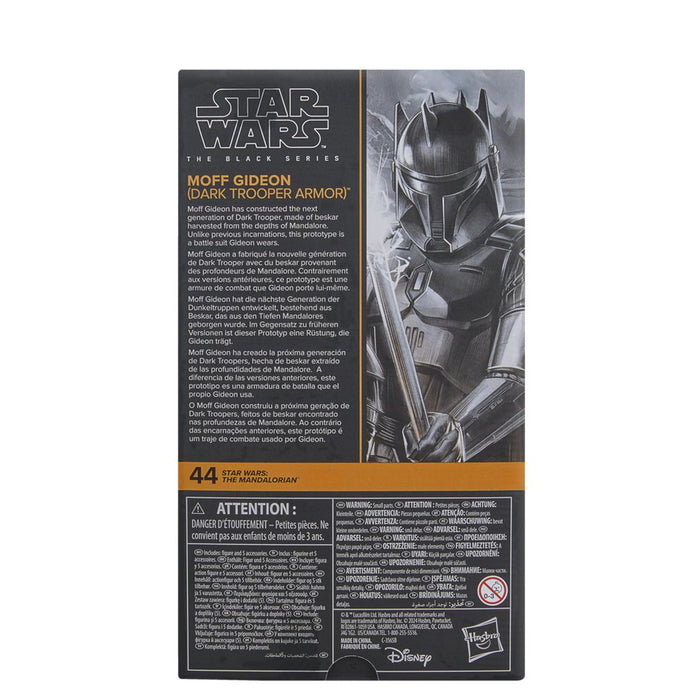 EAN 5010996298102 - Star Wars The Black Series Moff Gideon (Dark Trooper Armor) imagen 11