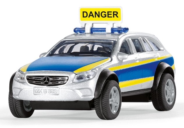 EAN 4006874023028 - Siku Mercedes-Benz E-Class All Terrain 4X4 Police Modelo a escala de furgón policial Previamente montado  imagen 1