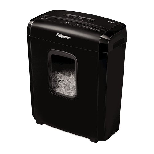 EAN 0043859743568 - Fellowes Powershred 6M triturador de papel Microcorte Negro imagen 1
