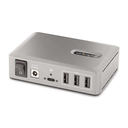 EAN 0065030899017 - StarTech.com 10G8A2CS-USB-C-HUB hub de interfaz USB 3.2 Gen 2 (3.1 Gen 2) Type-C 10000 Mbit/s Gris imagen 2