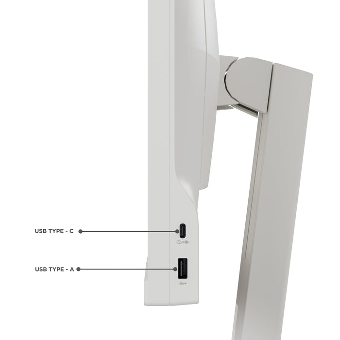 EAN 0197531646446 - Lenovo C24d-20 LED display 61 cm (24") 1920 x 1200 Pixeles Full HD Gris, Blanco imagen 9