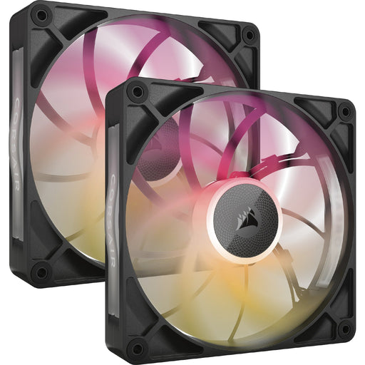 EAN 0840006682998 - Corsair iCUE LINK RX140 MAX RGB Carcasa del ordenador Ventilador 14 cm Negro 2 pieza(s) imagen 1