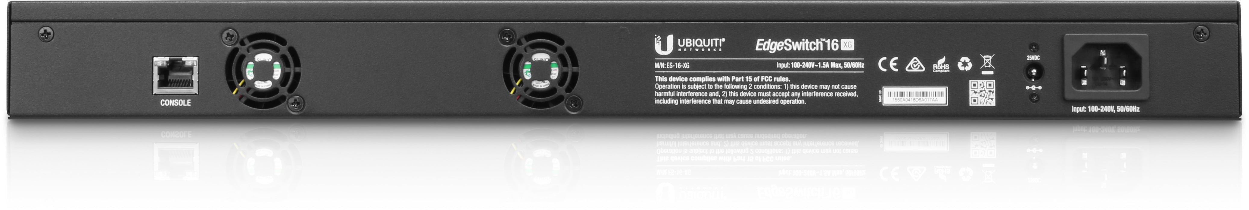 EAN 0810354024528 - Ubiquiti ES‑16‑XG Gestionado 10G Ethernet (100/1000/10000) 1U Negro imagen 6