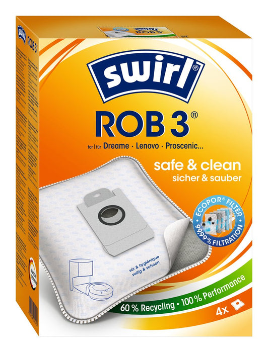 EAN 4006508225453 - Swirl ROB 3 Bolsa para el polvo Robot aspirador imagen 1