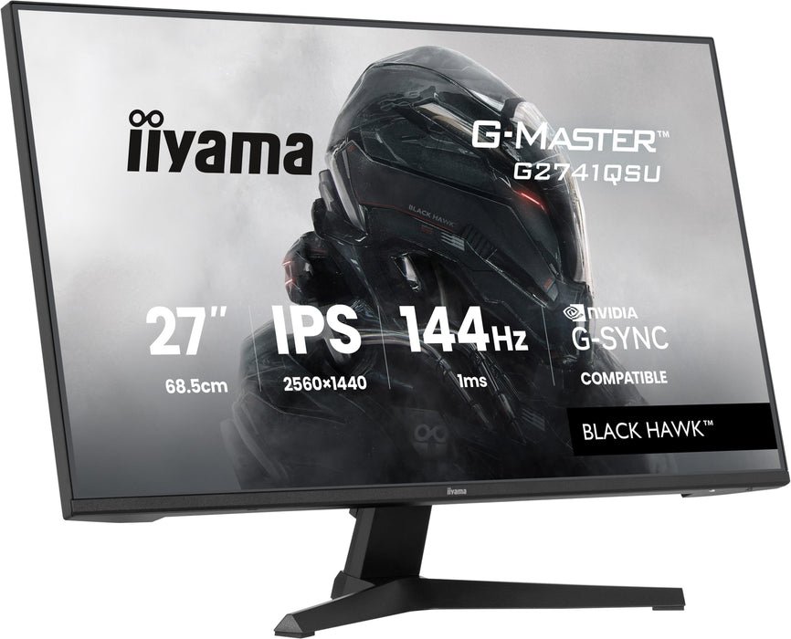 EAN 4948570126873 - iiyama G-MASTER G2741QSU-B1 pantalla para PC 68,6 cm (27") 2560 x 1440 Pixeles Negro imagen 4