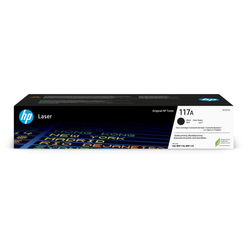 EAN 0193424172801 - HP 117A Black Original Laser Toner Cartridge cartucho de tóner 1 pieza(s) imagen 1