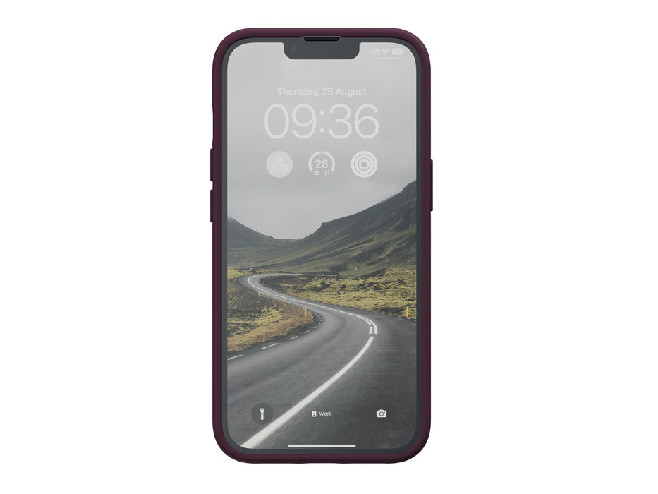 EAN 8720574620573 - Njord byELEMENTS Salmon Leather Magsafe funda para teléfono móvil 15,5 cm (6.1") Rojo imagen 6