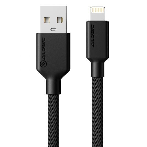 EAN 9350784023551 - ALOGIC ELPA8P02-BK cable de teléfono móvil Negro 2 m USB A Lightning imagen 1