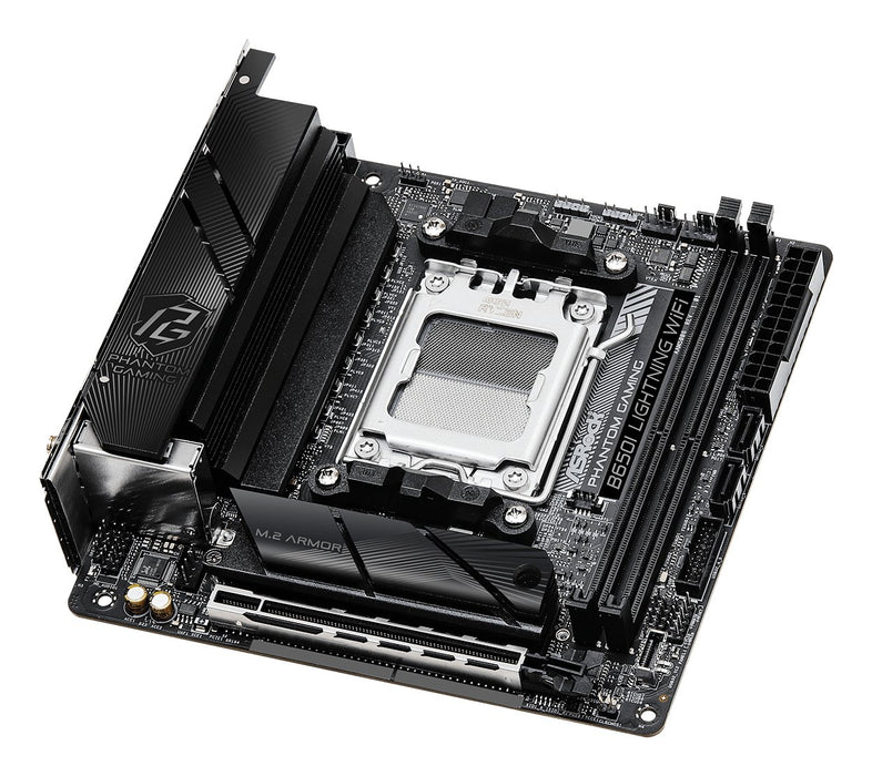 EAN 4710483944253 - Asrock B650I Lightning WiFi AMD B650 Zócalo AM5 mini ITX imagen 4