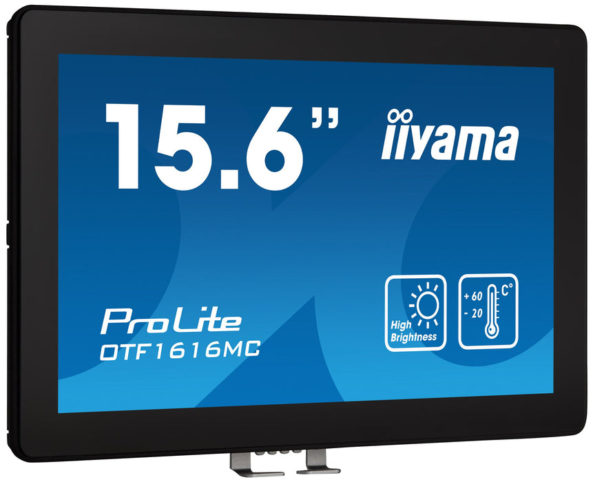 EAN 4948570123742 - iiyama OTF1616MC-B1 pantalla de señalización Pantalla plana para señalización digital 39,6 cm (15.6") LCD imagen 2