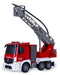 EAN 4042774474539 - Jamara Mercedes-Benz Antos modelo controlado por radio Camión de bomberos Motor eléctrico 1:26 imagen 6