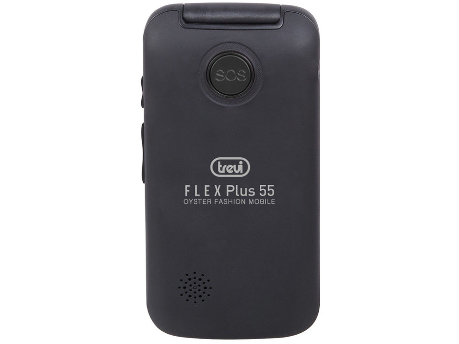 EAN 8011000018553 - Trevi Flex Plus 55 6,1 cm (2.4") Negro Teléfono para personas mayores imagen 9