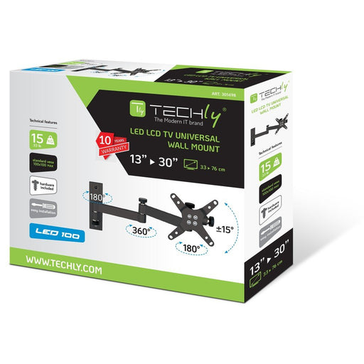 EAN 8057685301498 - Techly ICA-LCD 104BK soporte para TV 76,2 cm (30") Negro imagen 2