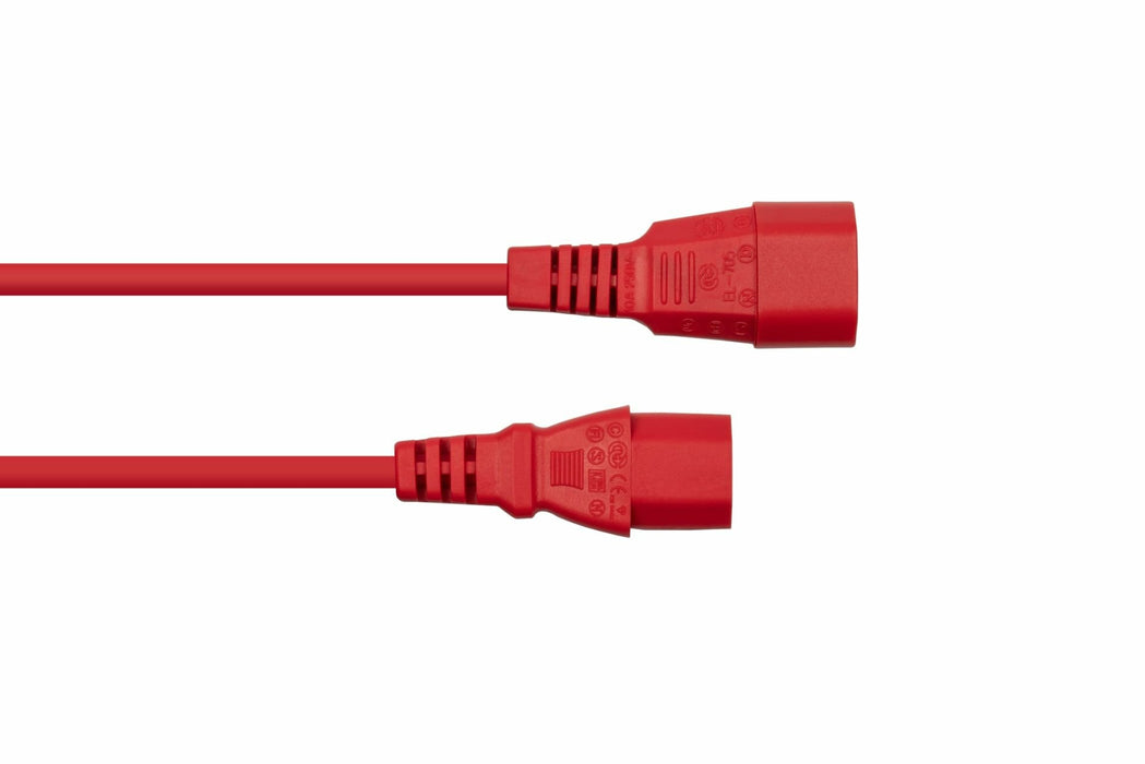 EAN 4066857002570 - Kabelmeister SK1430-R050 cable de transmisión Rojo 5 m IEC C14 IEC C13 imagen 2