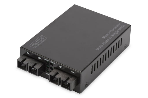 EAN 4016032445739 - Digitus DN-82024 convertidor de medio 100 Mbit/s 1310 nm Multimodo, Monomodo Negro imagen 1
