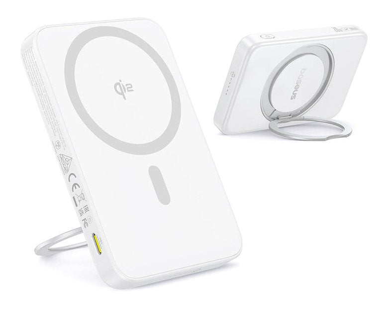 EAN 6932172677626 - Baseus PicoGo 5000 mAh Cargador inalámbrico Blanco imagen 3