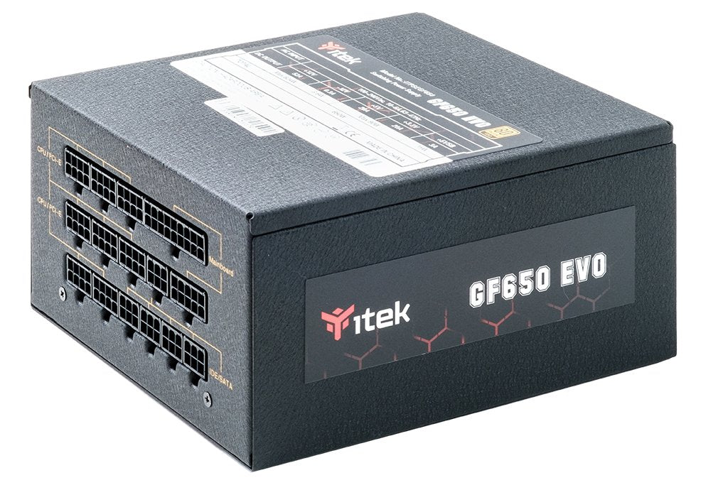 EAN 8056157881032 - itek GF650 unidad de fuente de alimentación 650 W 24-pin ATX ATX Negro imagen 8