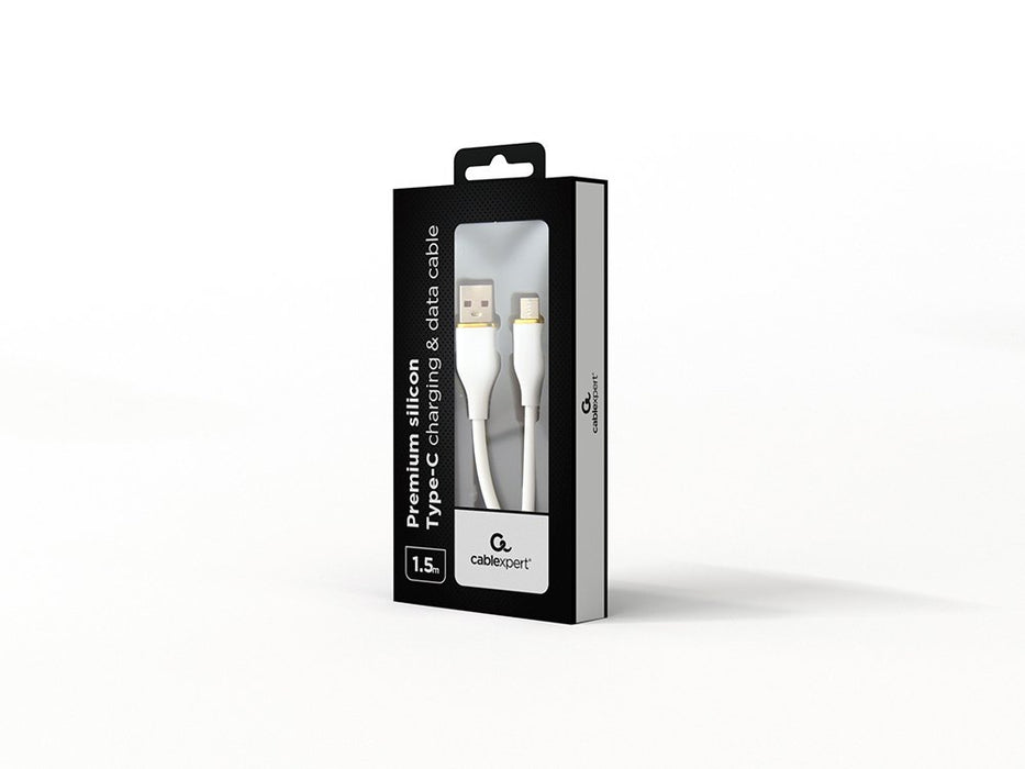 EAN 8716309132169 - Gembird GMB Audio CC-USB2S-AMCM-1.5M-W cable USB USB 2.0 1,5 m USB A USB C Blanco imagen 2