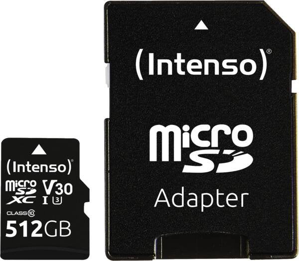 EAN 4034303037674 - Intenso 3433493 memoria flash 512 GB MicroSDXC UHS-I Clase 10 imagen 2