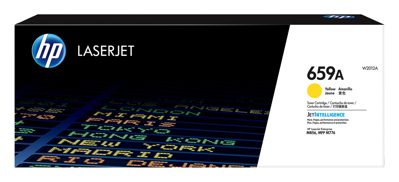EAN 0192545711012 - HP LaserJet 659A Yellow Original Toner Cartridge cartucho de tóner 1 pieza(s) imagen 1