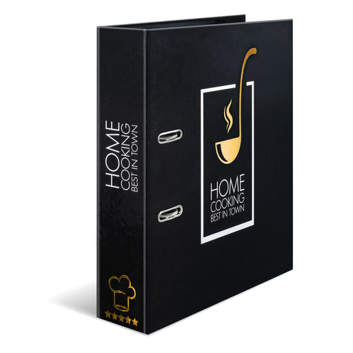 EAN 4008705196680 - HERMA 19668 carpeta de cartón A4 Negro, Oro, Blanco imagen 2