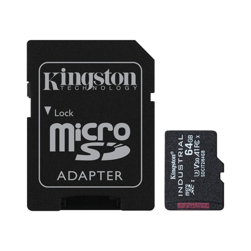 EAN 0740617321043 - Kingston Technology Industrial 64 GB MicroSDXC UHS-I Clase 10 imagen 1