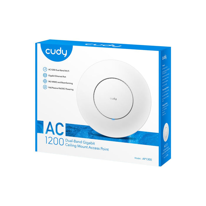 EAN 6971690793272 - Cudy AP1300 867 Mbit/s Blanco Energía sobre Ethernet (PoE) imagen 5