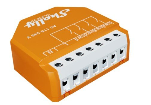 EAN 3800235269077 - Shelly Qubino Wave i4 Interruptor inteligente Naranja imagen 1