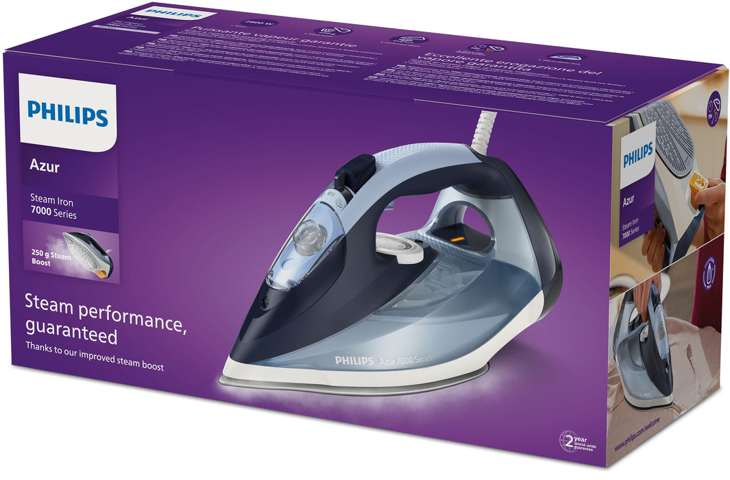 EAN 8720389015564 - Philips 7000 series DST7020/20 plancha Plancha a vapor Suela SteamGlide Plus 2800 W imagen 2