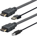 EAN 5704174803430 - Vivolink PROHDMIUSBAB5AMP adaptador de cable de vídeo 5 m HDMI + USB Type-A HDMI + USB Type-B Negro imagen 1