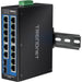 EAN 0710931161854 - Trendnet TI-G162 switch Gigabit Ethernet (10/100/1000) Negro imagen 6